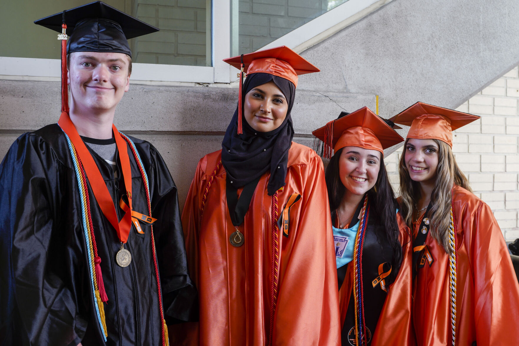 West Warwick High School class of '22 crosses the stage at the Vets
